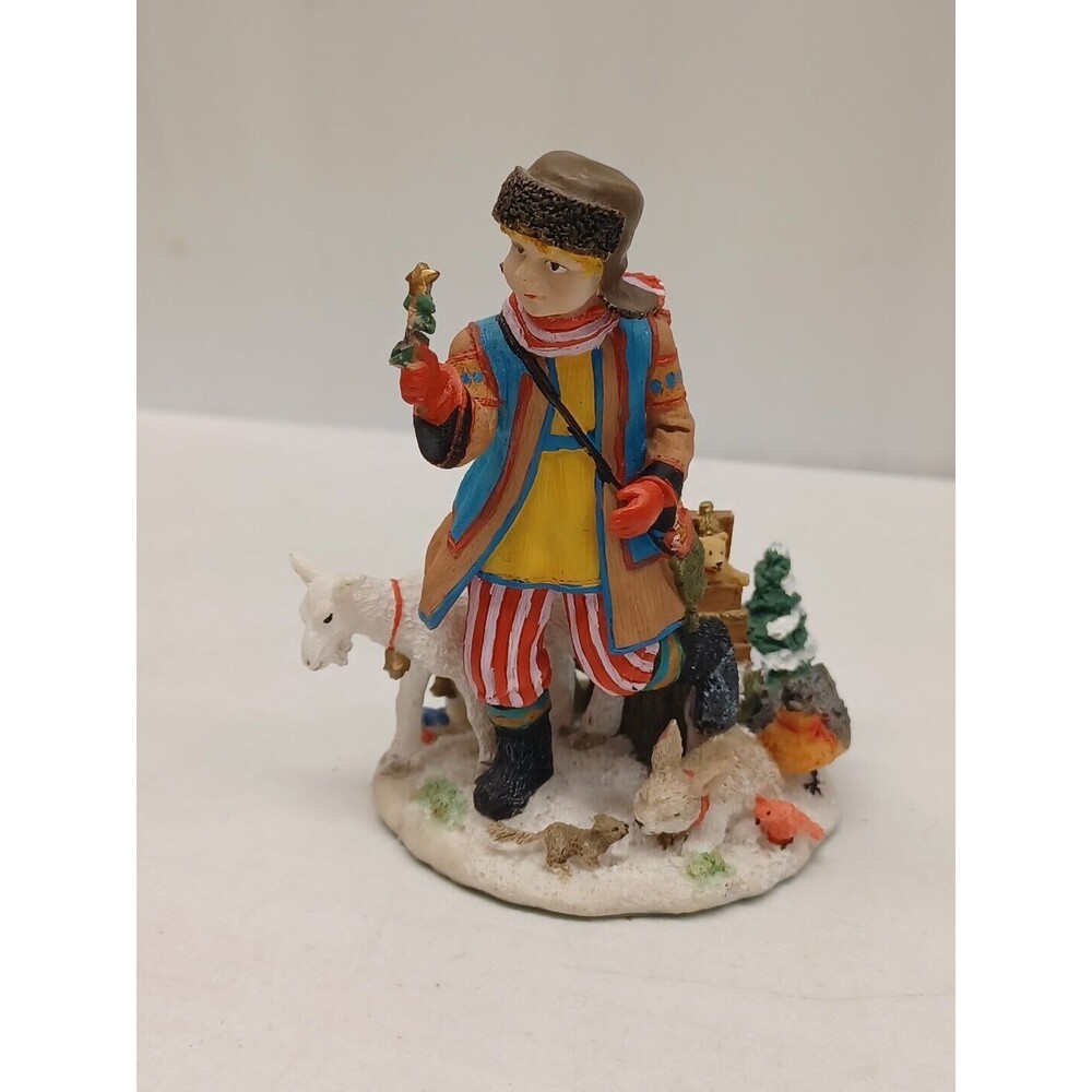 Vtg THE INTERNATIONAL SANTA CLAUS COLLECTION “NEW YEARS EVE BOY” RUSSIA 2001